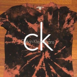 Custom Calvin Klein Women’s Bleached Shirts !!!